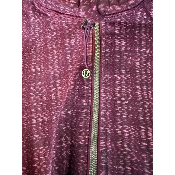 [Modern] Lululemon Dark Purple Full Zip Yoga Jacket - Size M - Picture 3 of 10